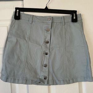 Forever 21 Light Teal Skirt